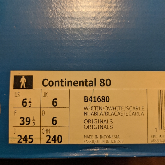 🚫SOLD🚫 Adidas Continental 80 Shoes - Picture 4 of 7